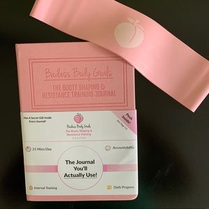 Badass Body Goals Booty Shaping Journal & Band
